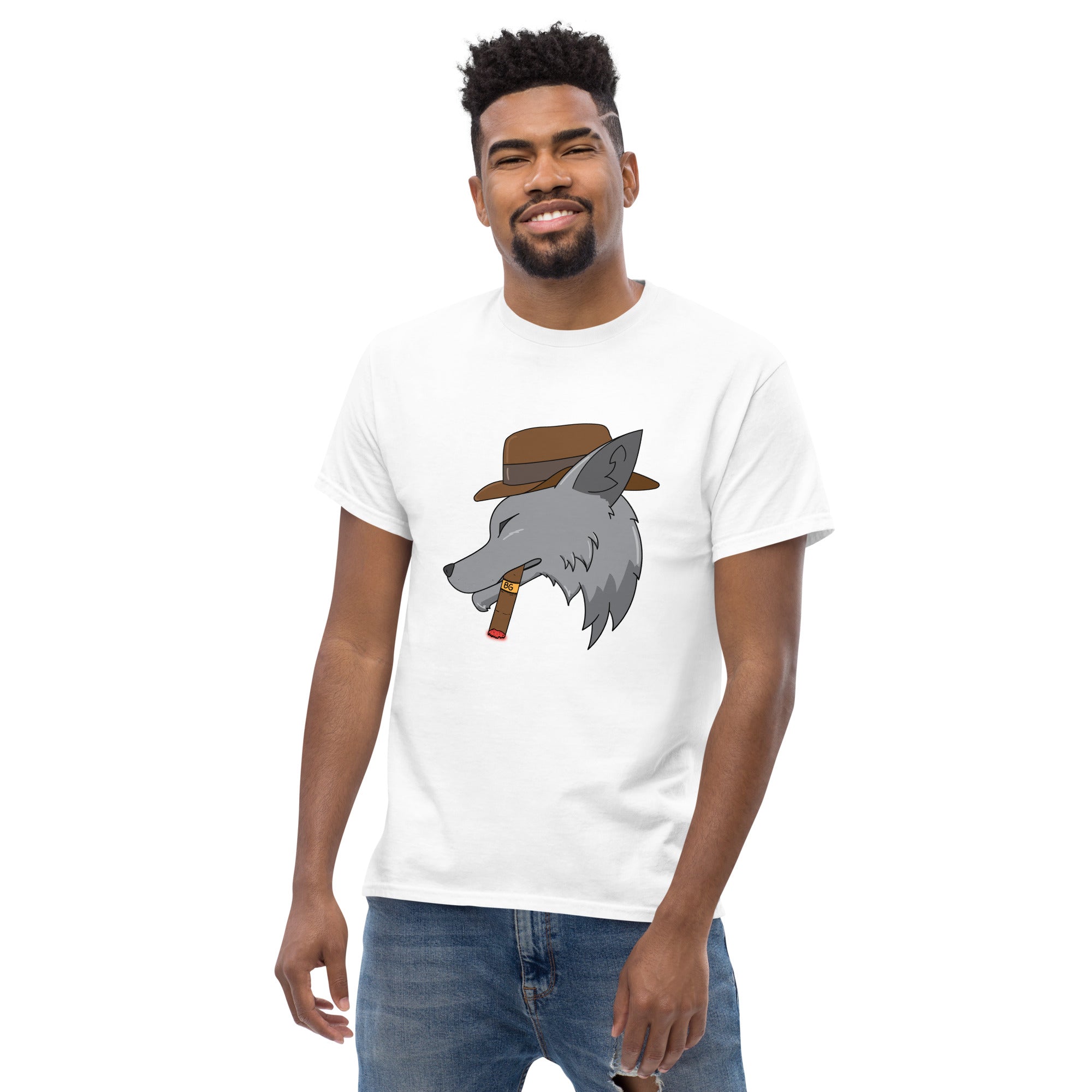BURN GANG Wolf Men's classic tee