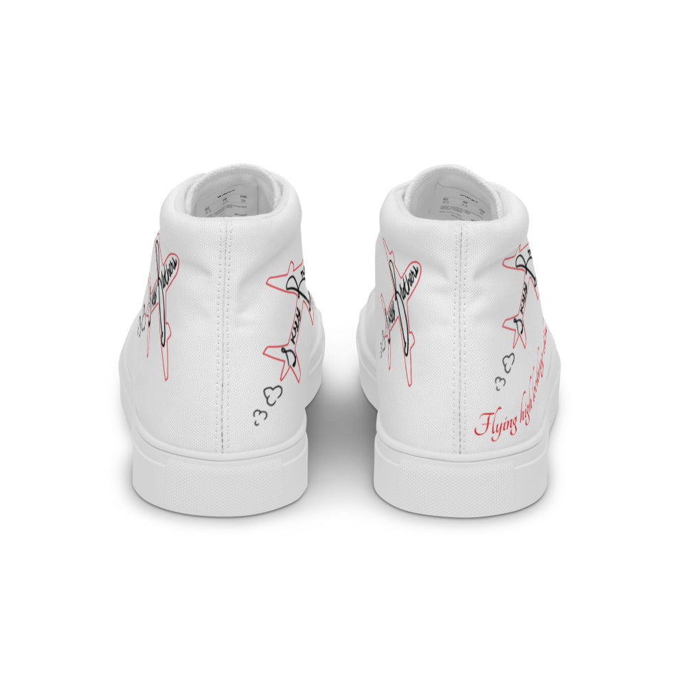 SKYY BROTHERS Men’s high top canvas shoes
