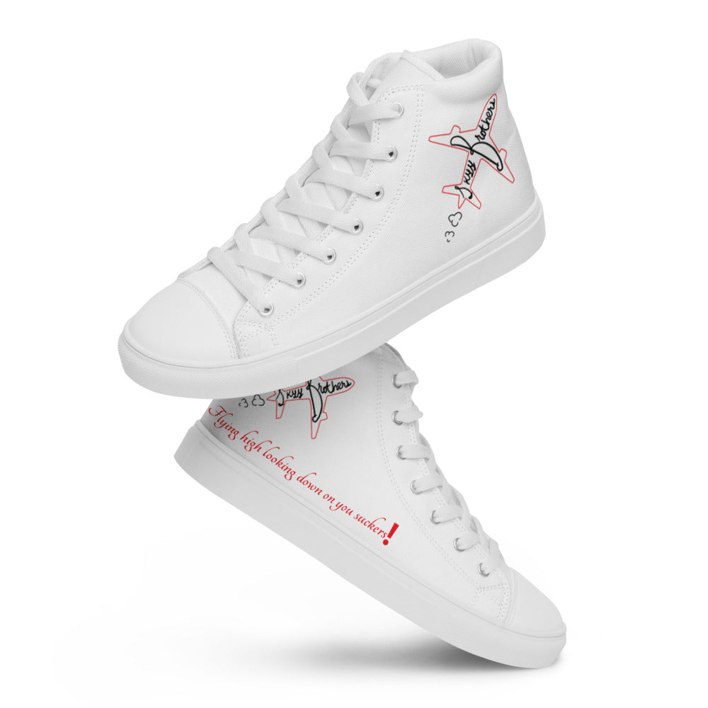 SKYY BROTHERS Men’s high top canvas shoes