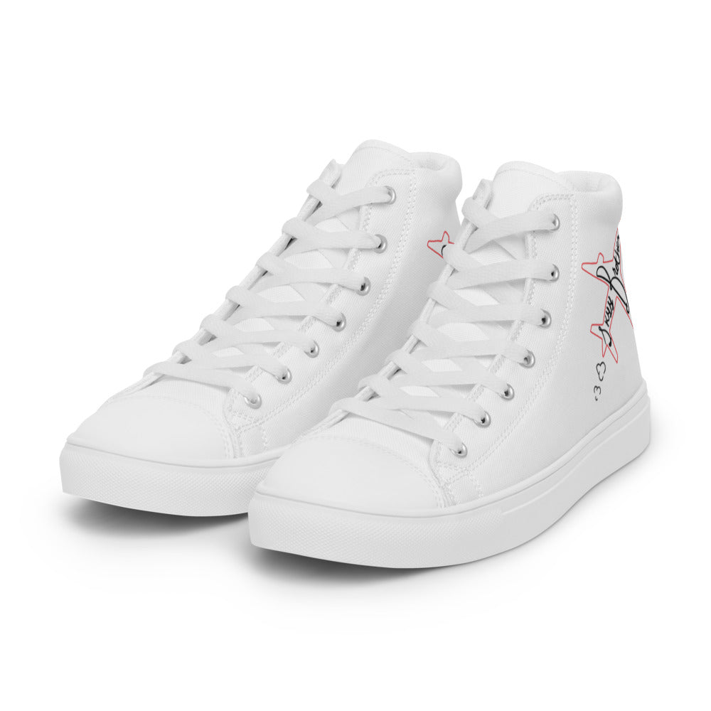 SKYY BROTHERS Men’s high top canvas shoes