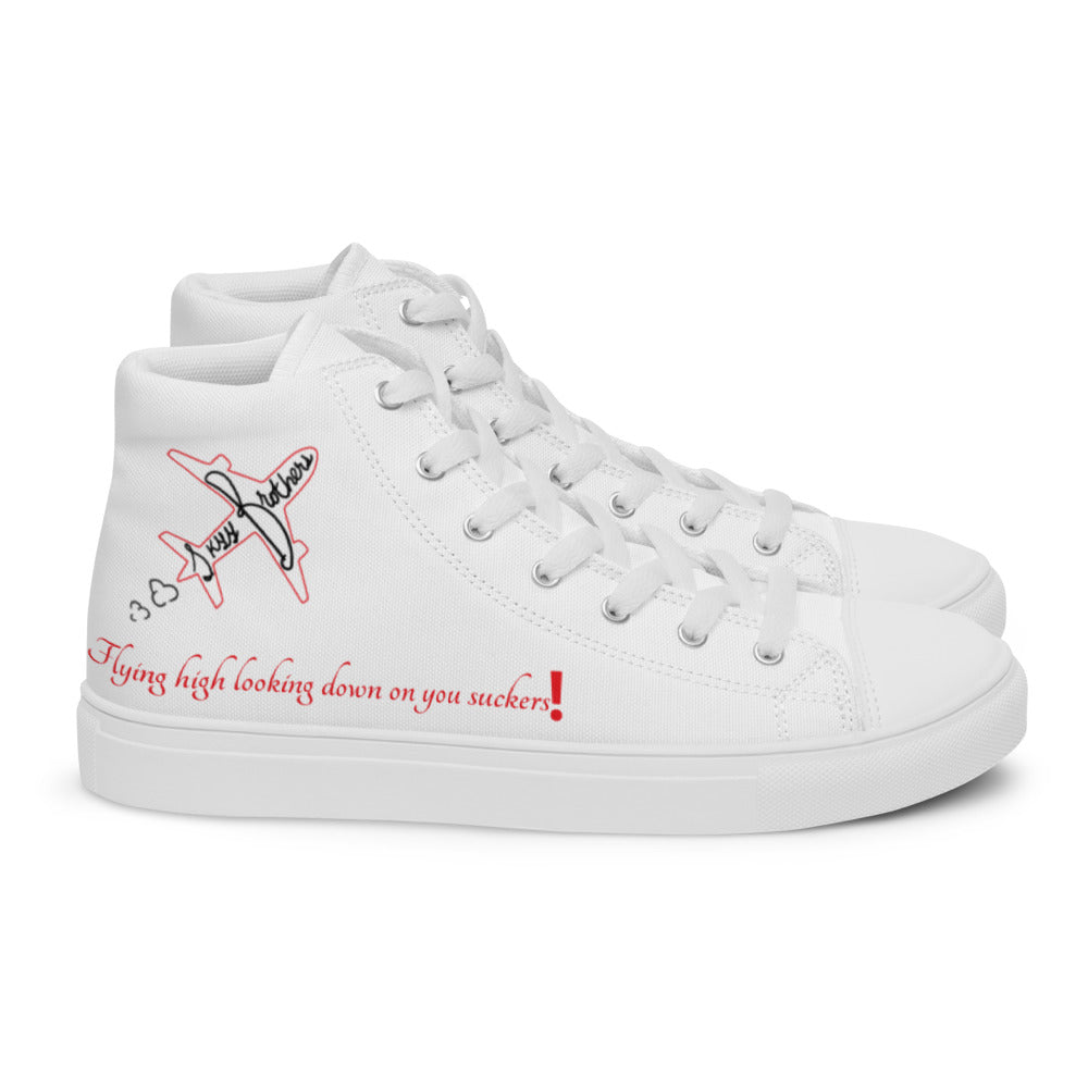 SKYY BROTHERS Men’s high top canvas shoes
