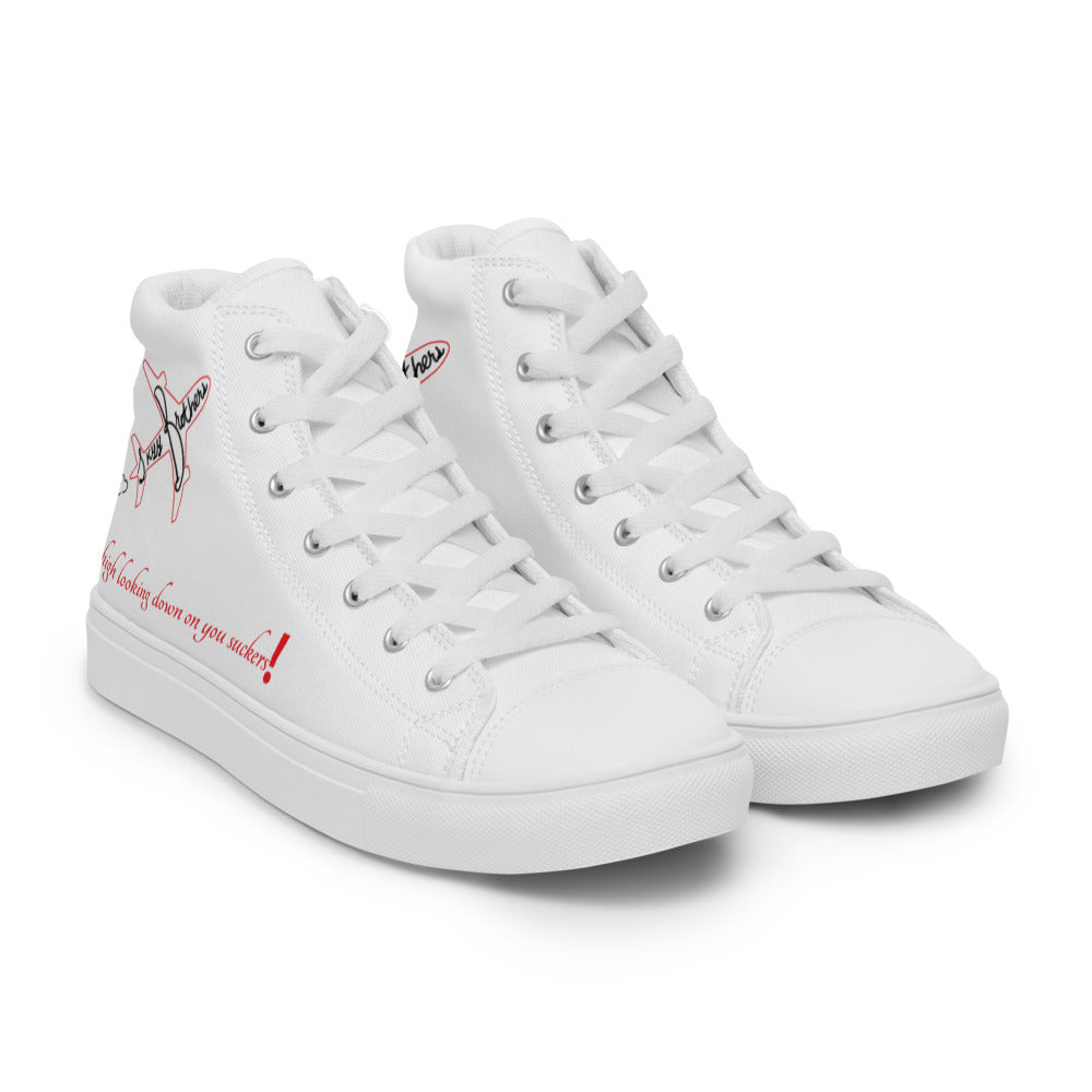 SKYY BROTHERS Men’s high top canvas shoes