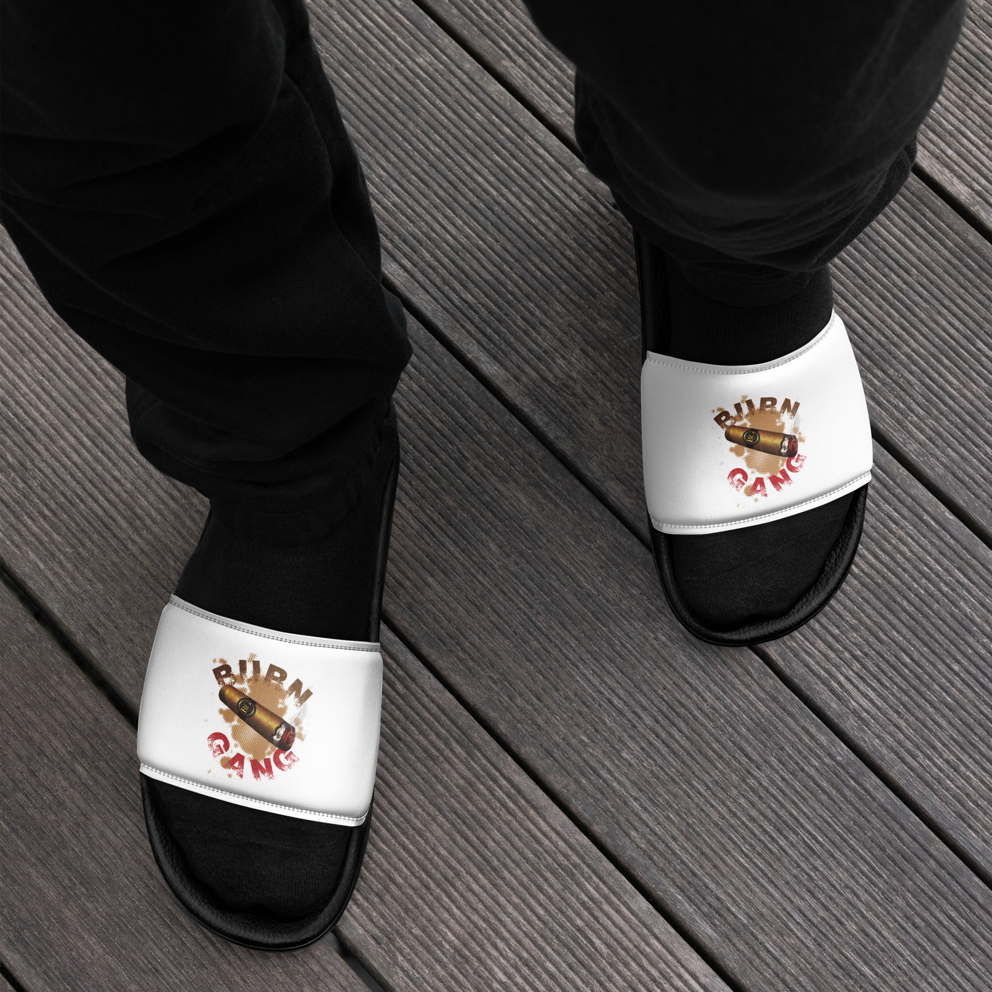 BURN GANG Men’s slides
