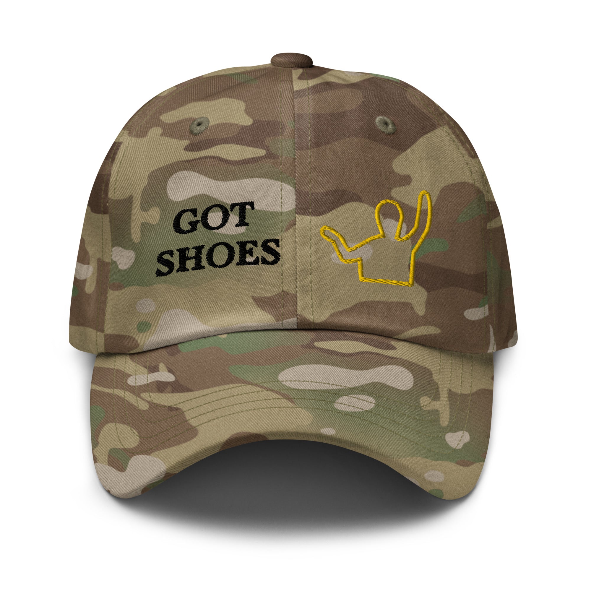 BILTWEAR GOT SHOES hand raised Multicam dad hat