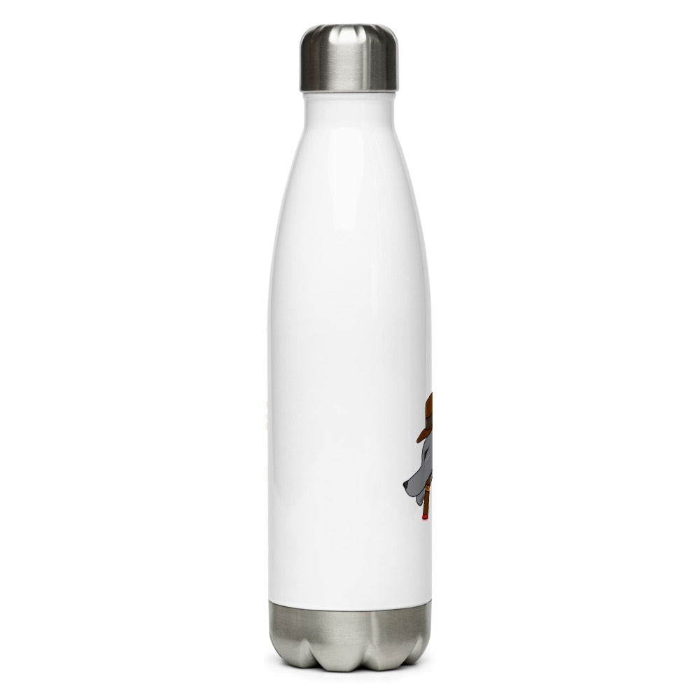 BURN GANG Multi Logo Stainless Steel Water Bottle