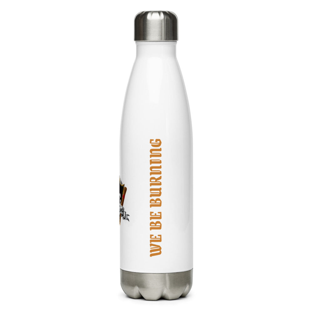 BURN GANG Multi Logo Stainless Steel Water Bottle