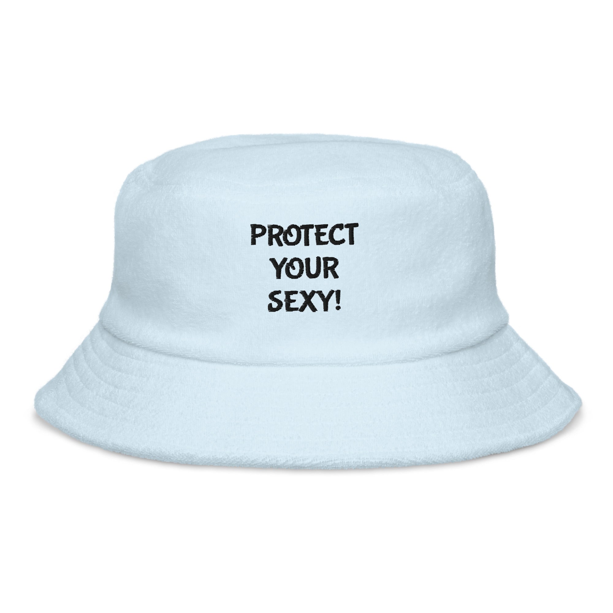 BILTWEAR Protect Your Sexy terry cloth bucket hat