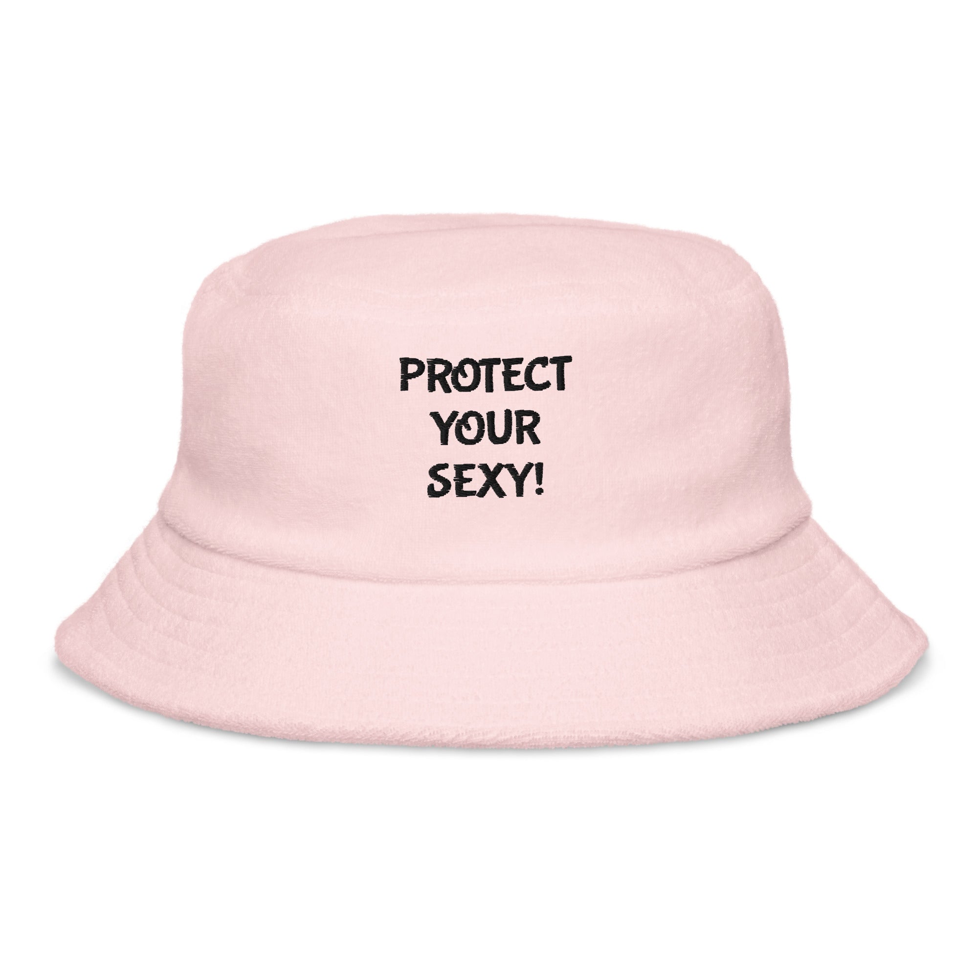 BILTWEAR Protect Your Sexy terry cloth bucket hat