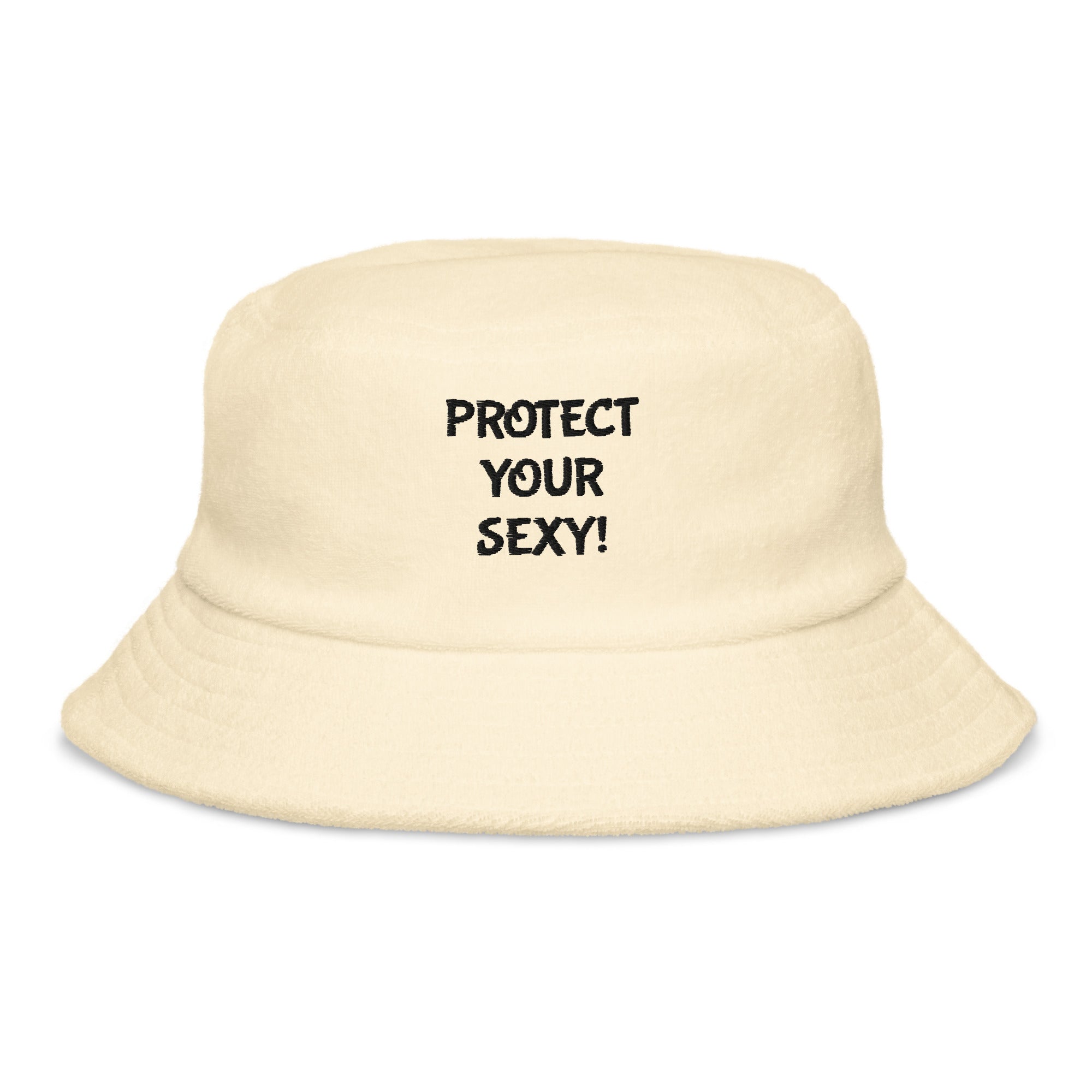 BILTWEAR Protect Your Sexy terry cloth bucket hat