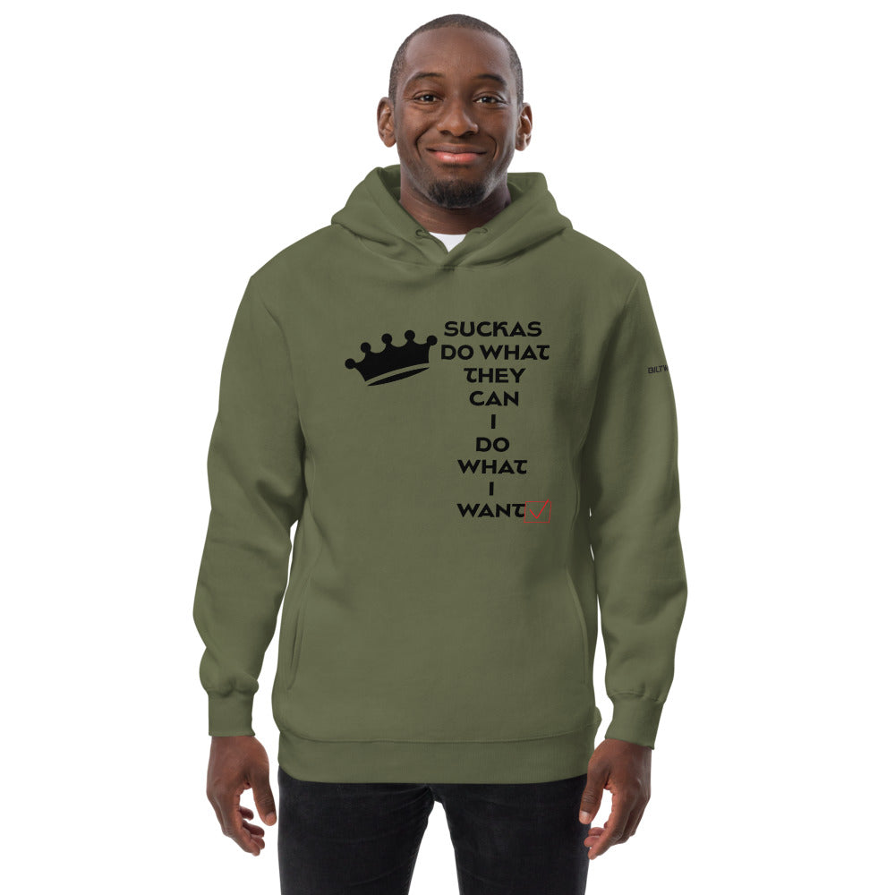 BILTWEAR Suckas Do What They Can Unisex fashion hoodie