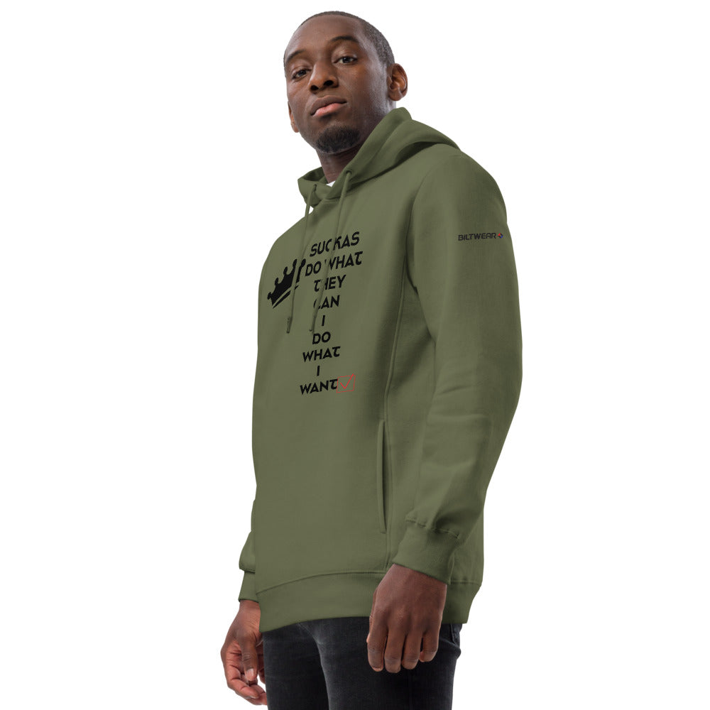BILTWEAR Suckas Do What They Can Unisex fashion hoodie