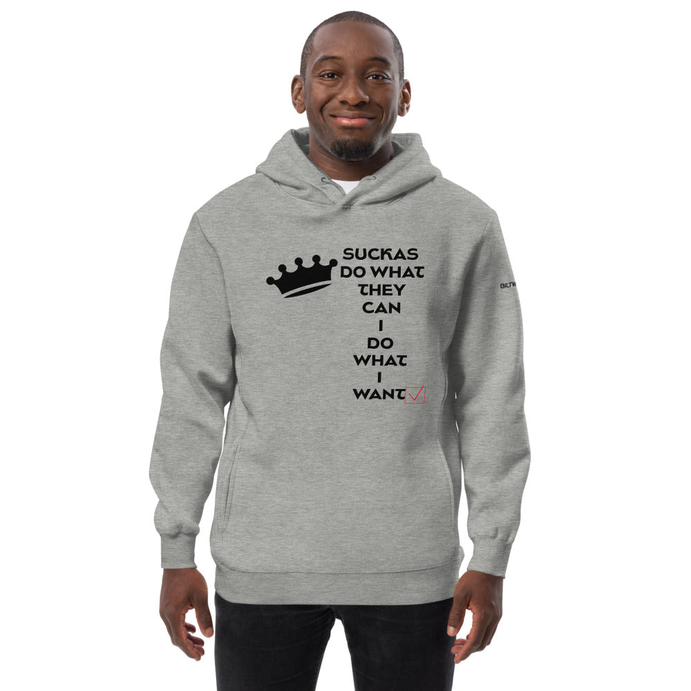 BILTWEAR Suckas Do What They Can Unisex fashion hoodie