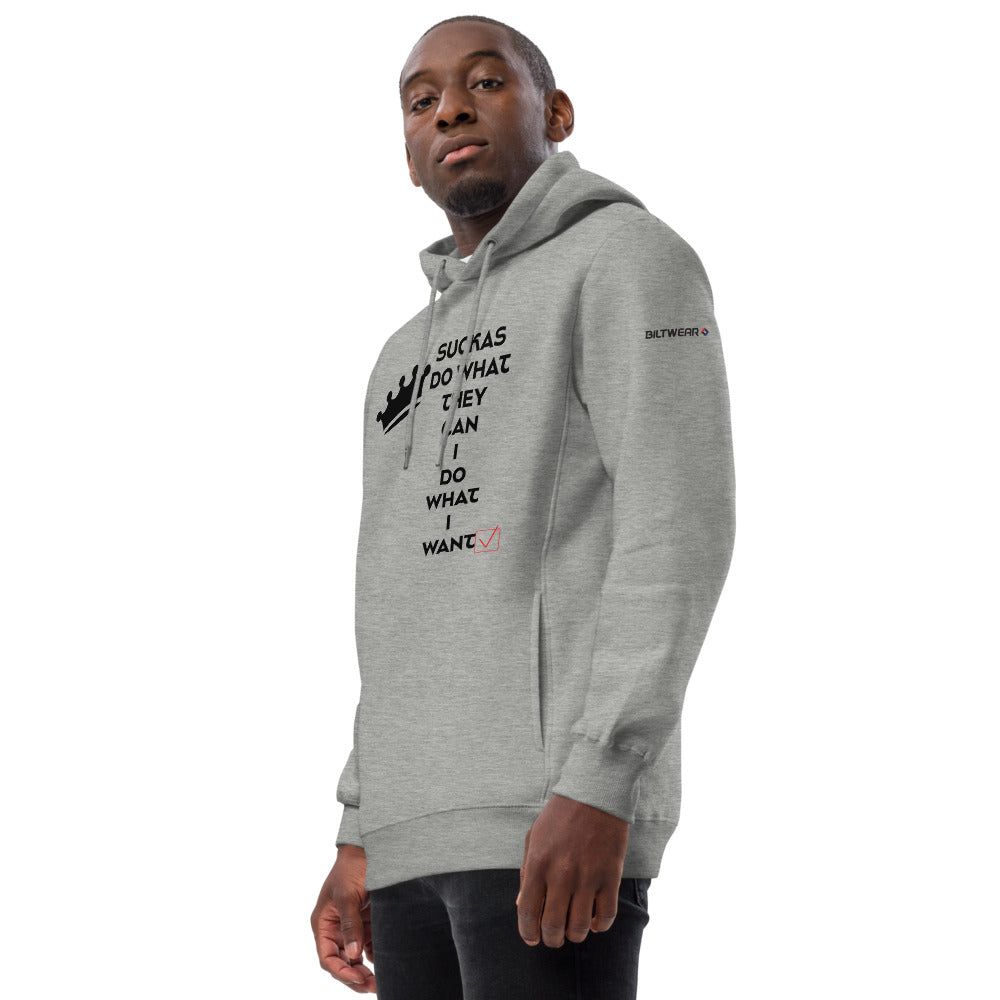 BILTWEAR Suckas Do What They Can Unisex fashion hoodie
