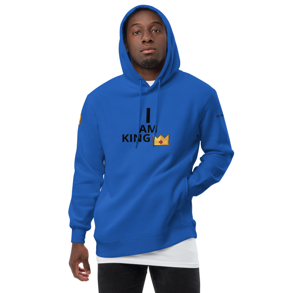 I am King Unisex fashion hoodie