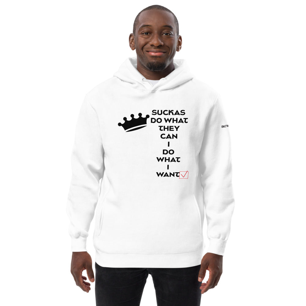 BILTWEAR Suckas Do What They Can Unisex fashion hoodie