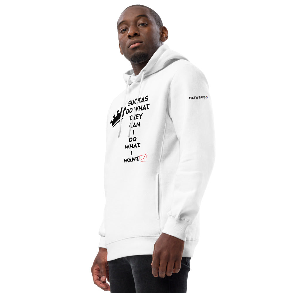 BILTWEAR Suckas Do What They Can Unisex fashion hoodie
