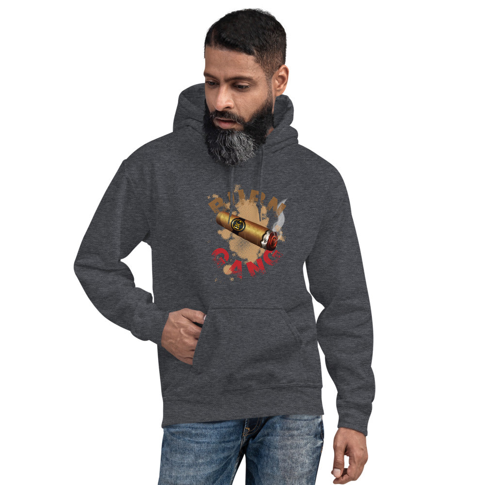 BURN GANG Oversized Cigar Unisex Hoodie
