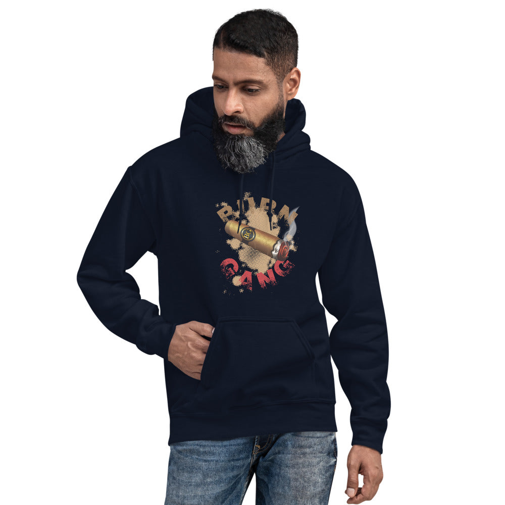 BURN GANG Oversized Cigar Unisex Hoodie