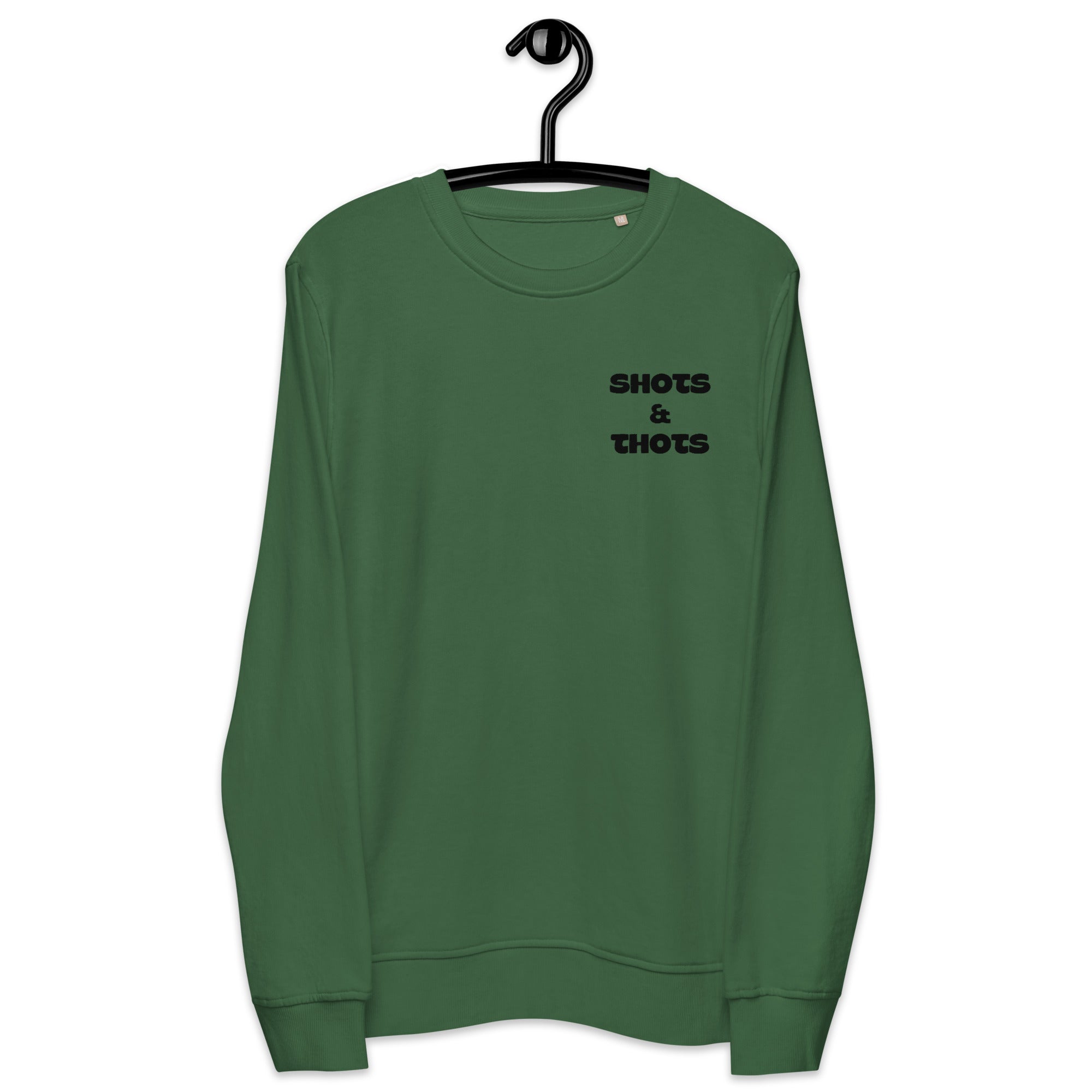 BILTWEAR SHOTS & THOTS Unisex organic sweatshirt