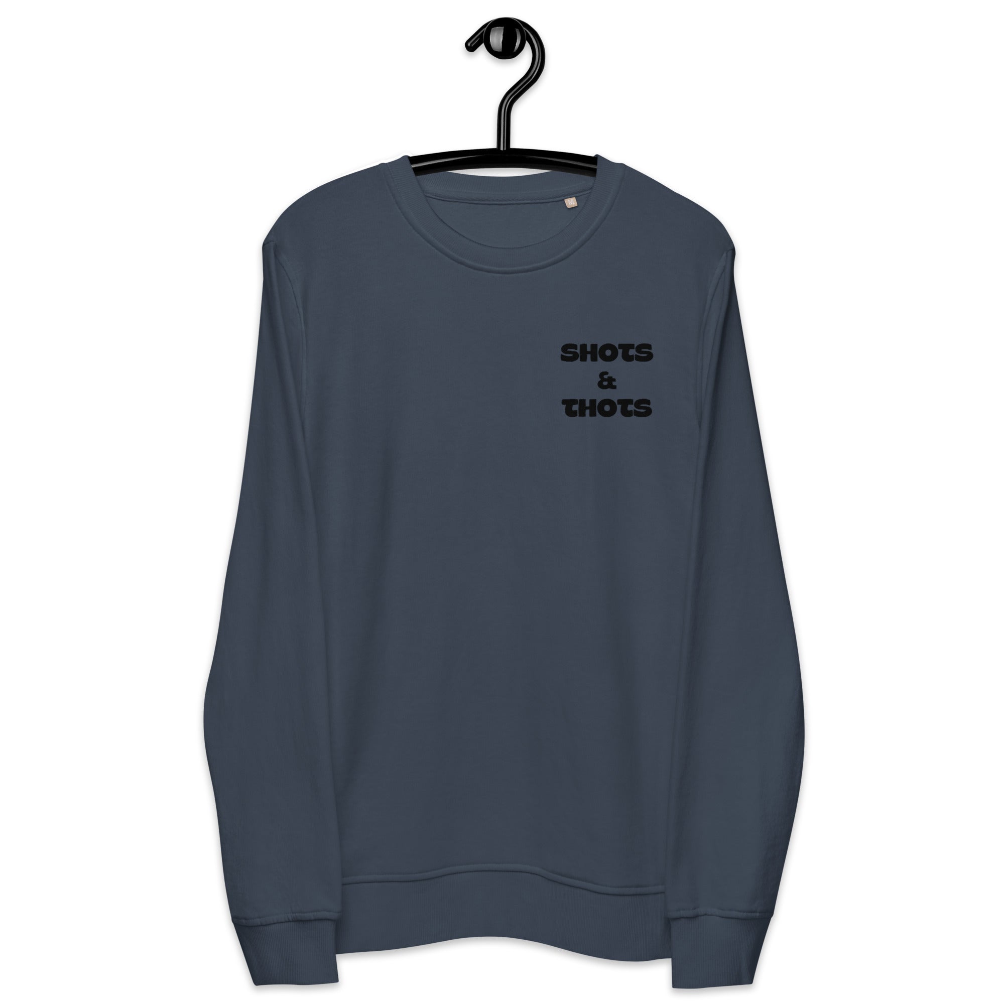 BILTWEAR SHOTS & THOTS Unisex organic sweatshirt