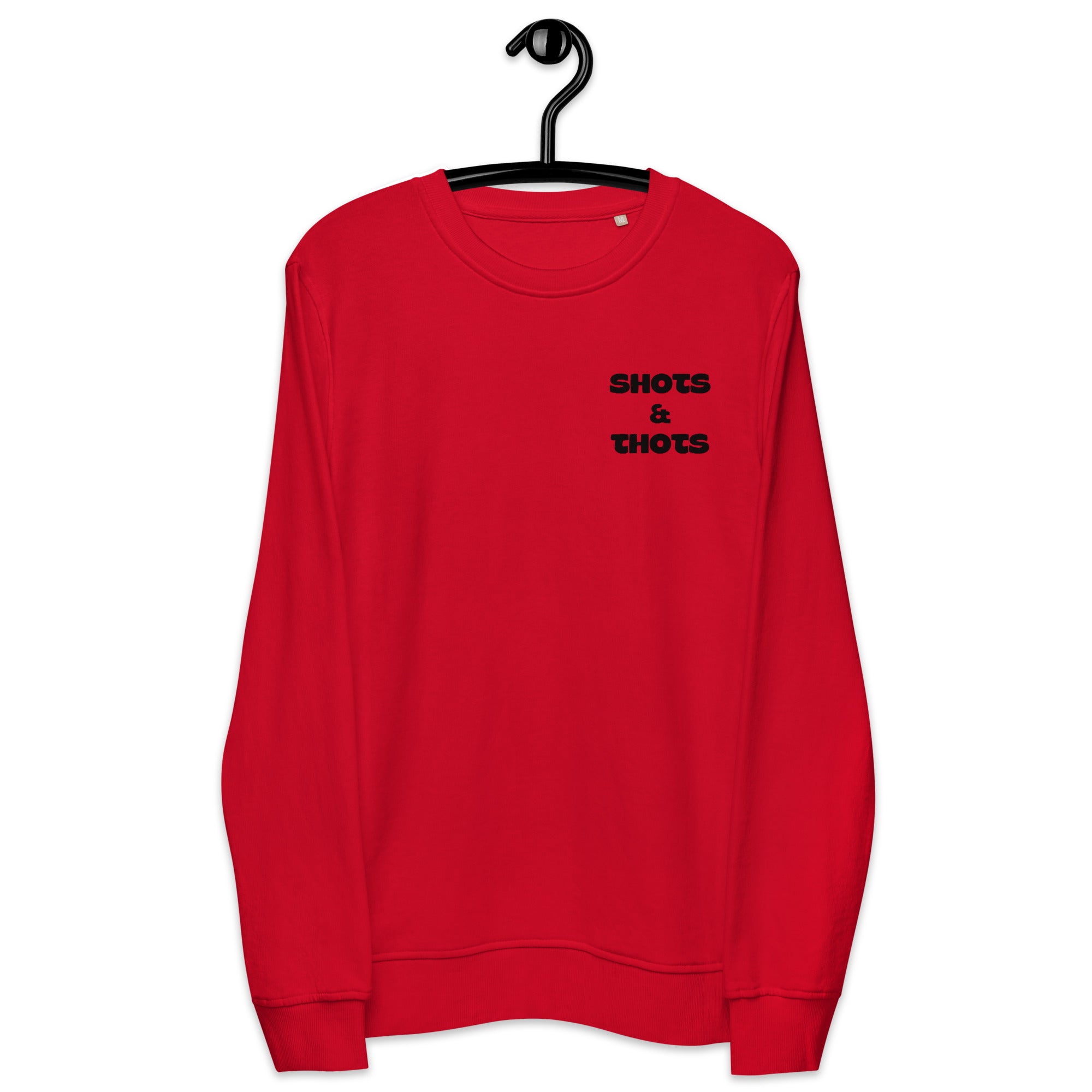 BILTWEAR SHOTS & THOTS Unisex organic sweatshirt
