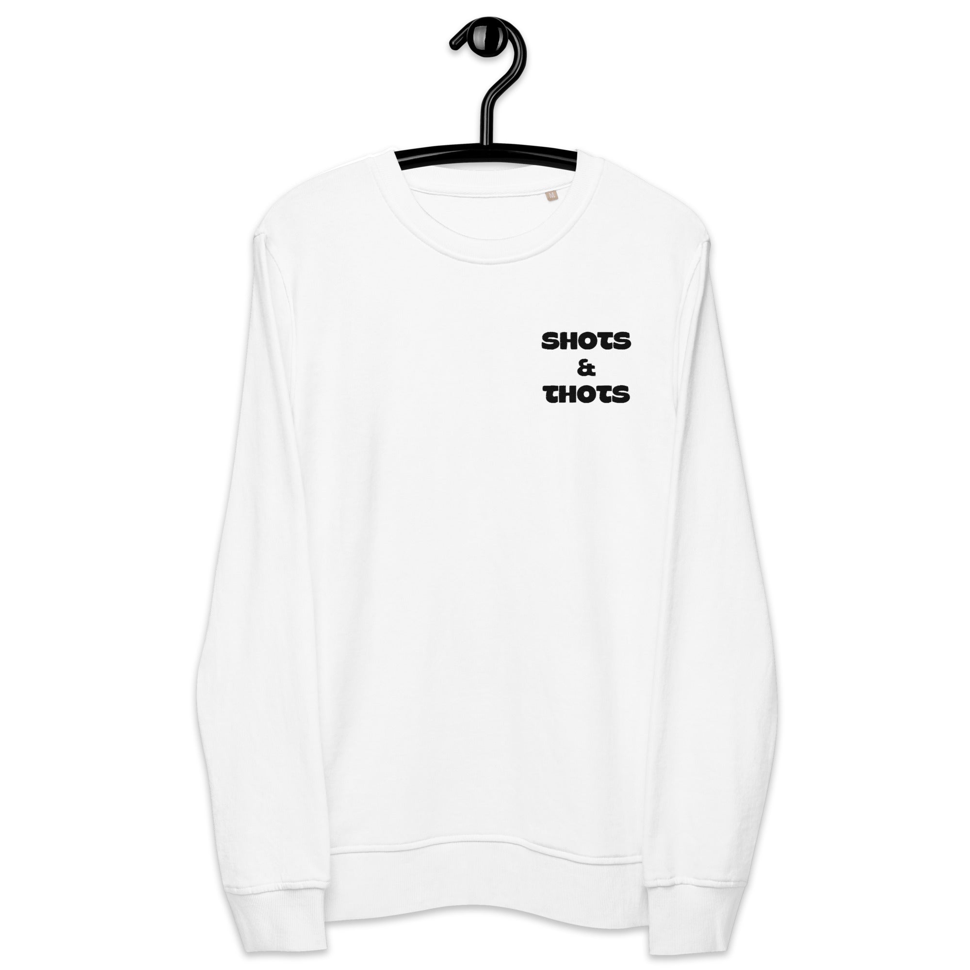 BILTWEAR SHOTS & THOTS Unisex organic sweatshirt