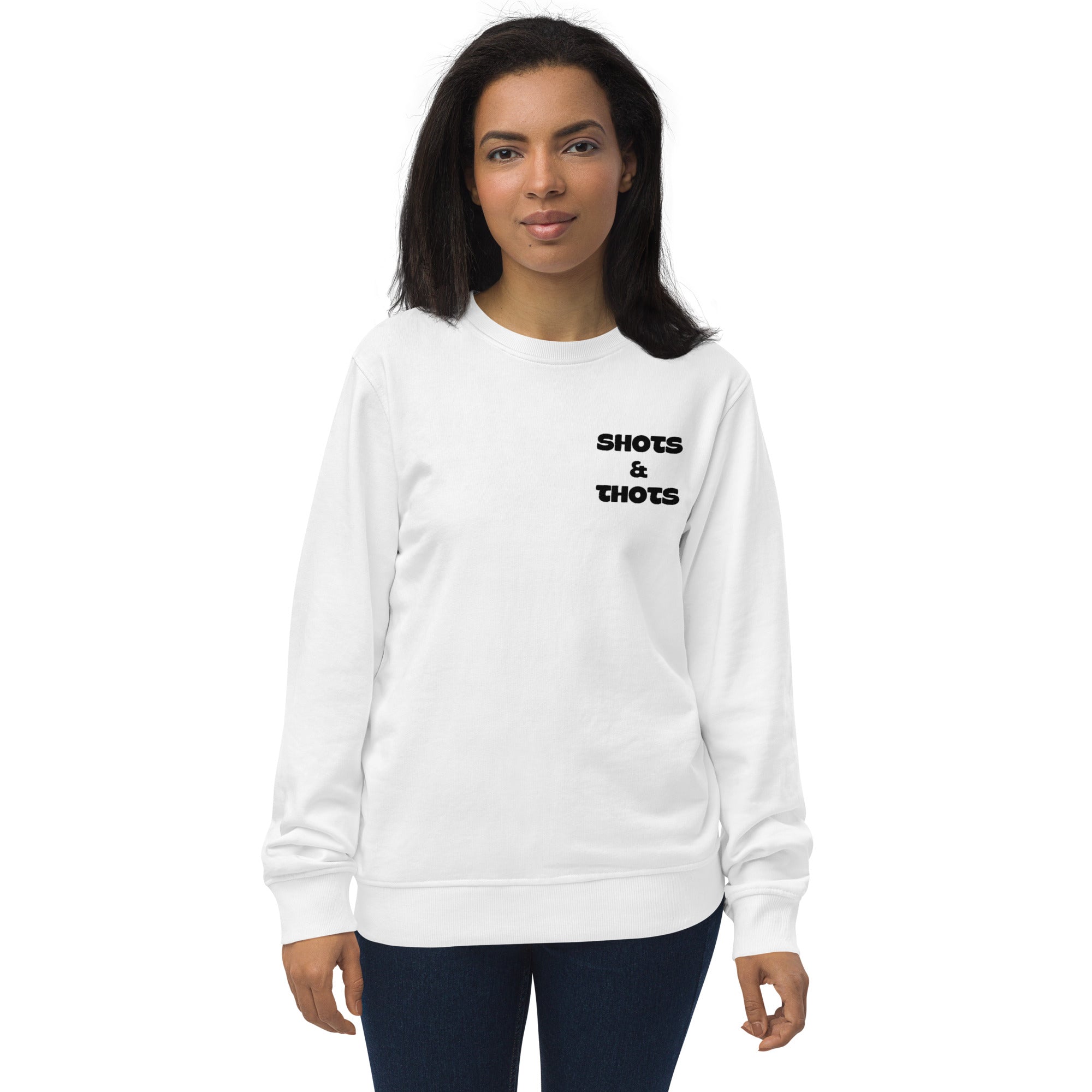 BILTWEAR SHOTS & THOTS Unisex organic sweatshirt