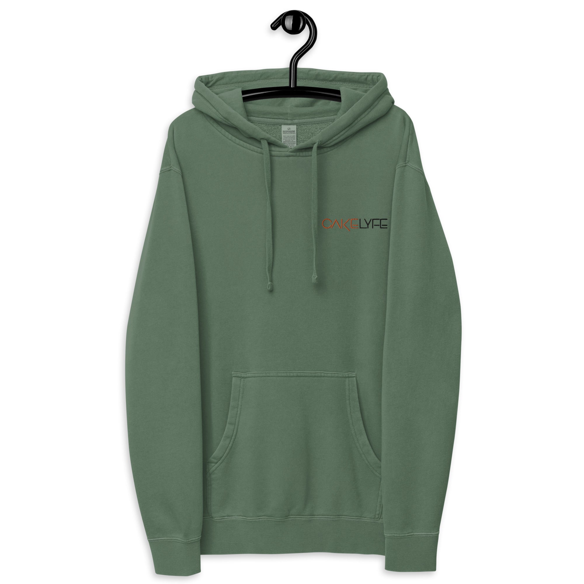 CAKELYFE Unisex pigment-dyed hoodie