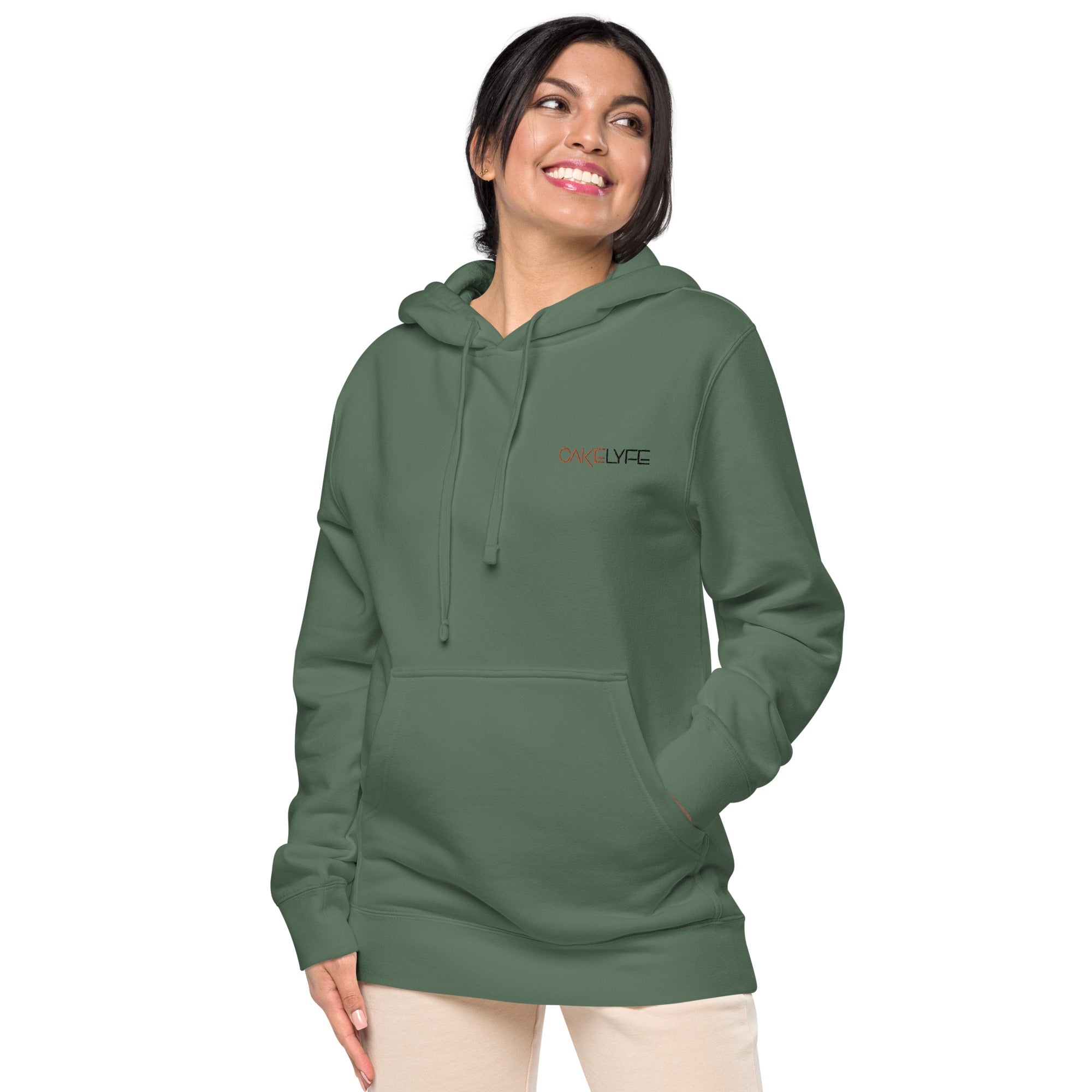 CAKELYFE Unisex pigment-dyed hoodie