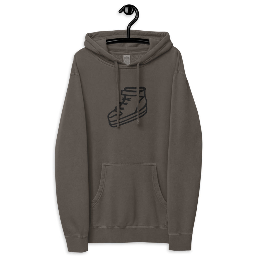 BILTWEAR Old School Sneaker Unisex pigment dyed hoodie