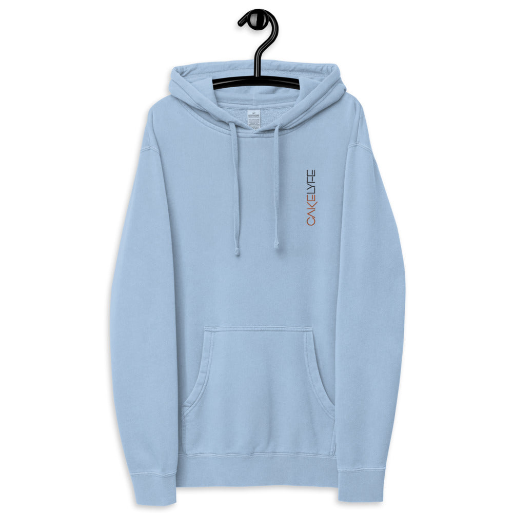CAKELYFE Unisex pigment dyed hoodie