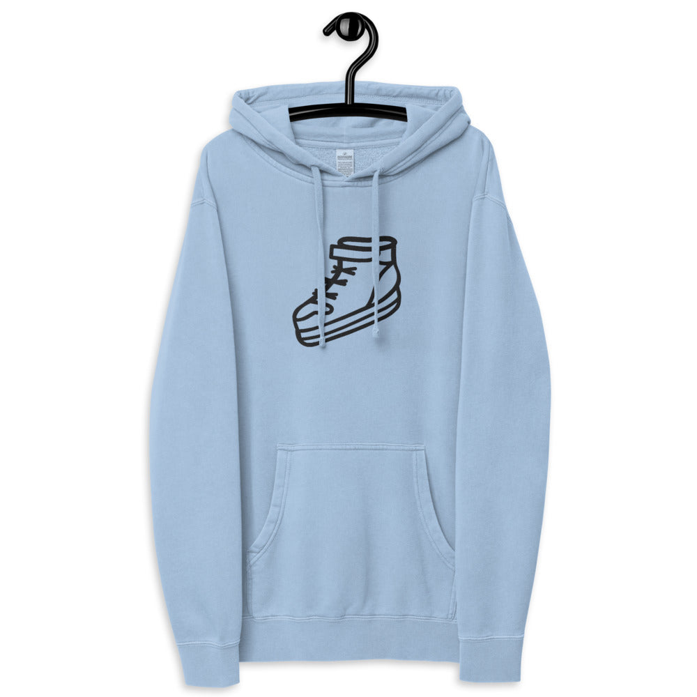 BILTWEAR Old School Sneaker Unisex pigment dyed hoodie