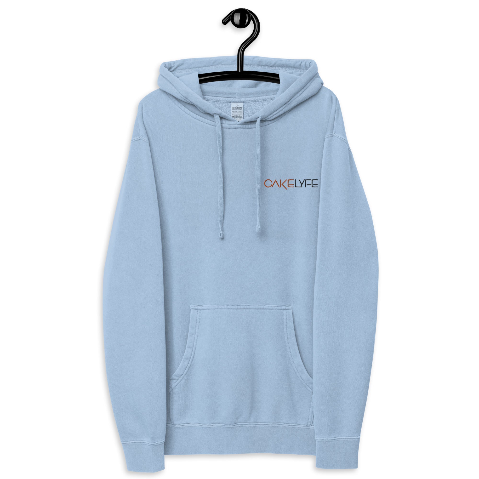 CAKELYFE Unisex pigment-dyed hoodie