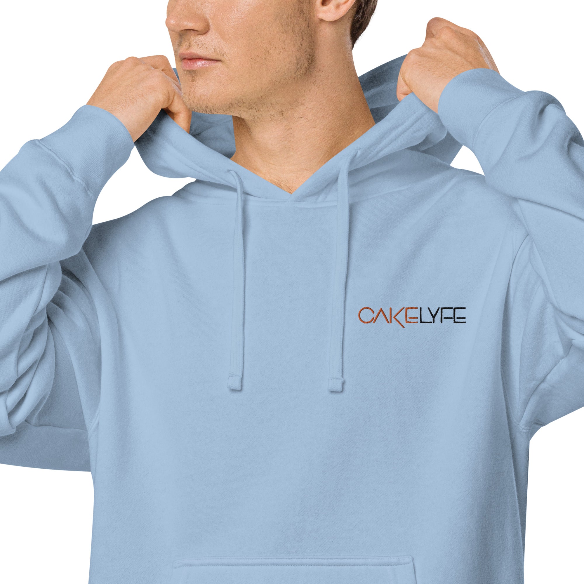 CAKELYFE Unisex pigment-dyed hoodie