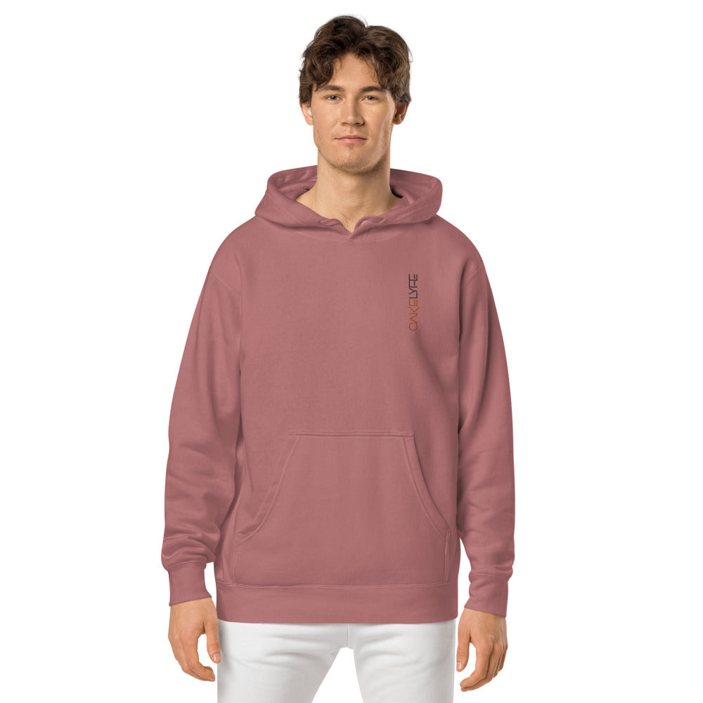 CAKELYFE Unisex pigment dyed hoodie
