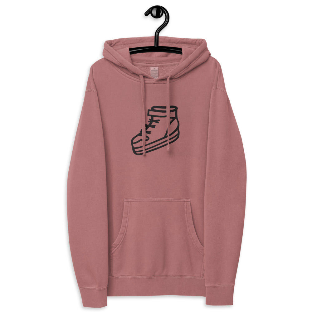 BILTWEAR Old School Sneaker Unisex pigment dyed hoodie