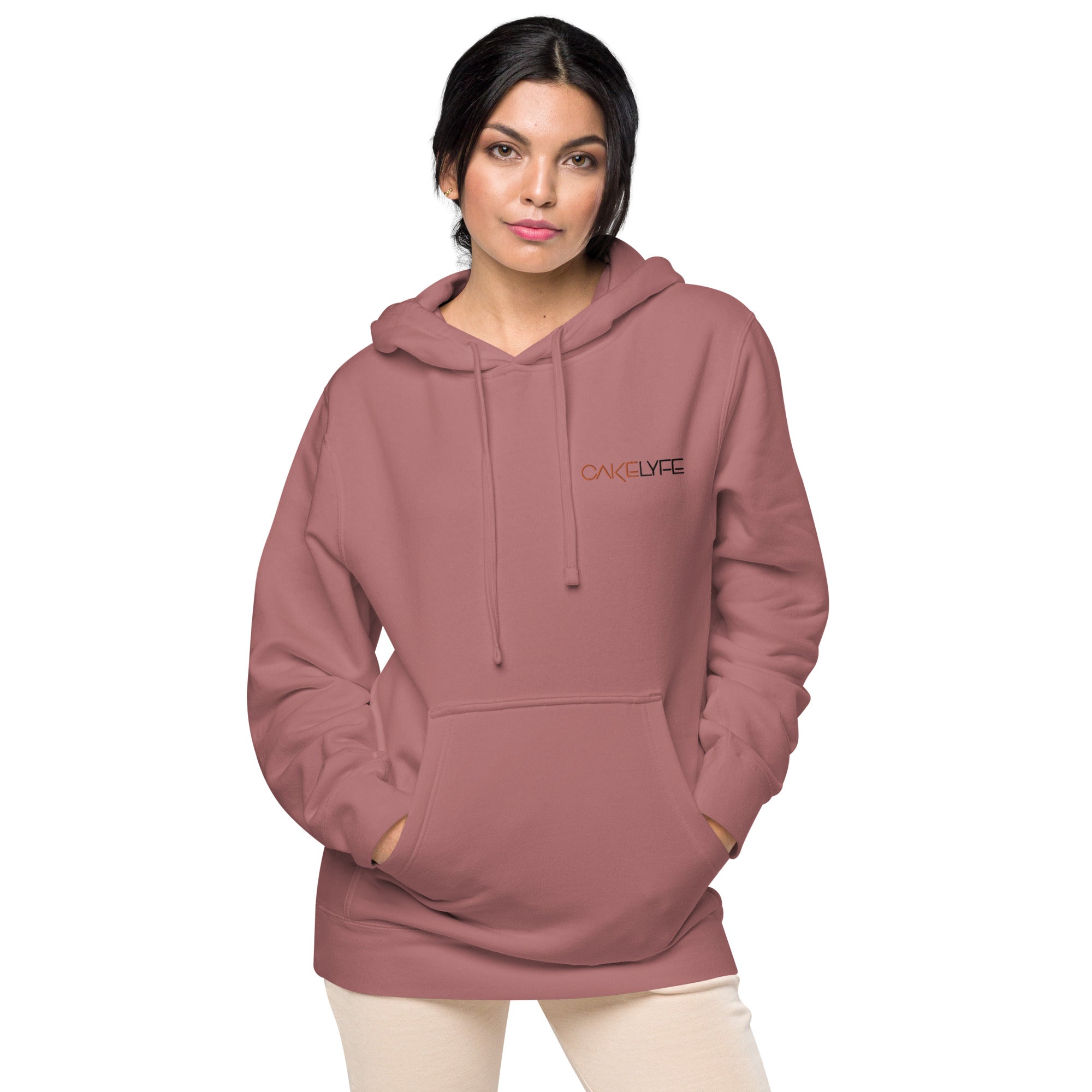 CAKELYFE Unisex pigment-dyed hoodie