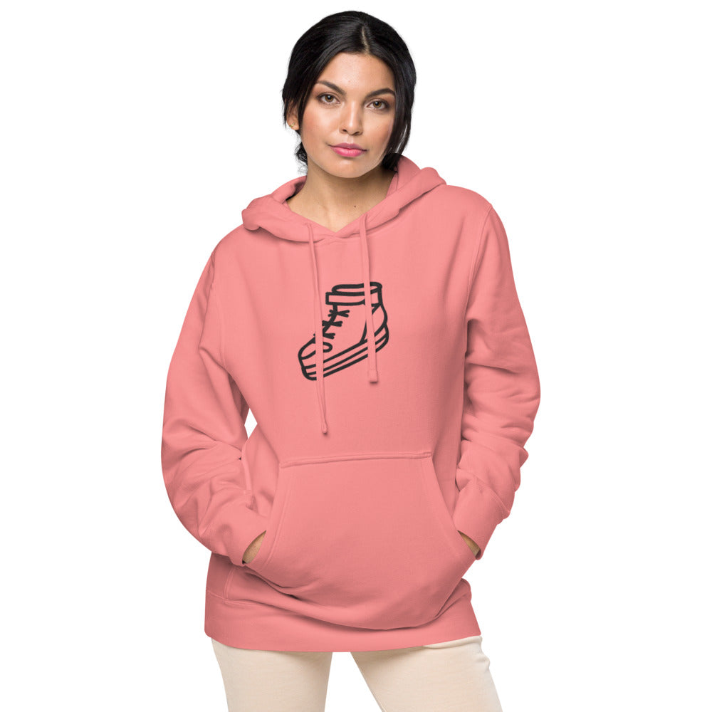 BILTWEAR Old School Sneaker Unisex pigment dyed hoodie