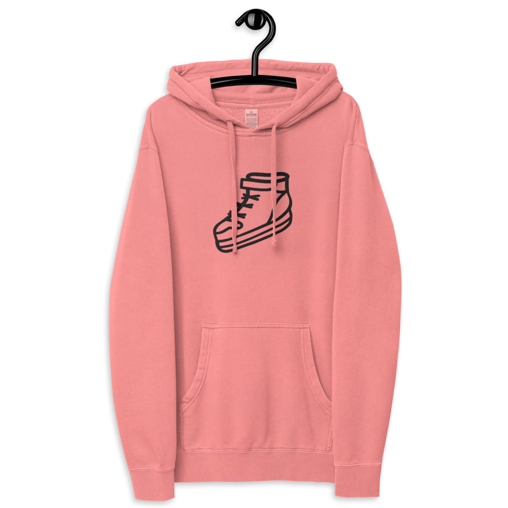 BILTWEAR Old School Sneaker Unisex pigment dyed hoodie