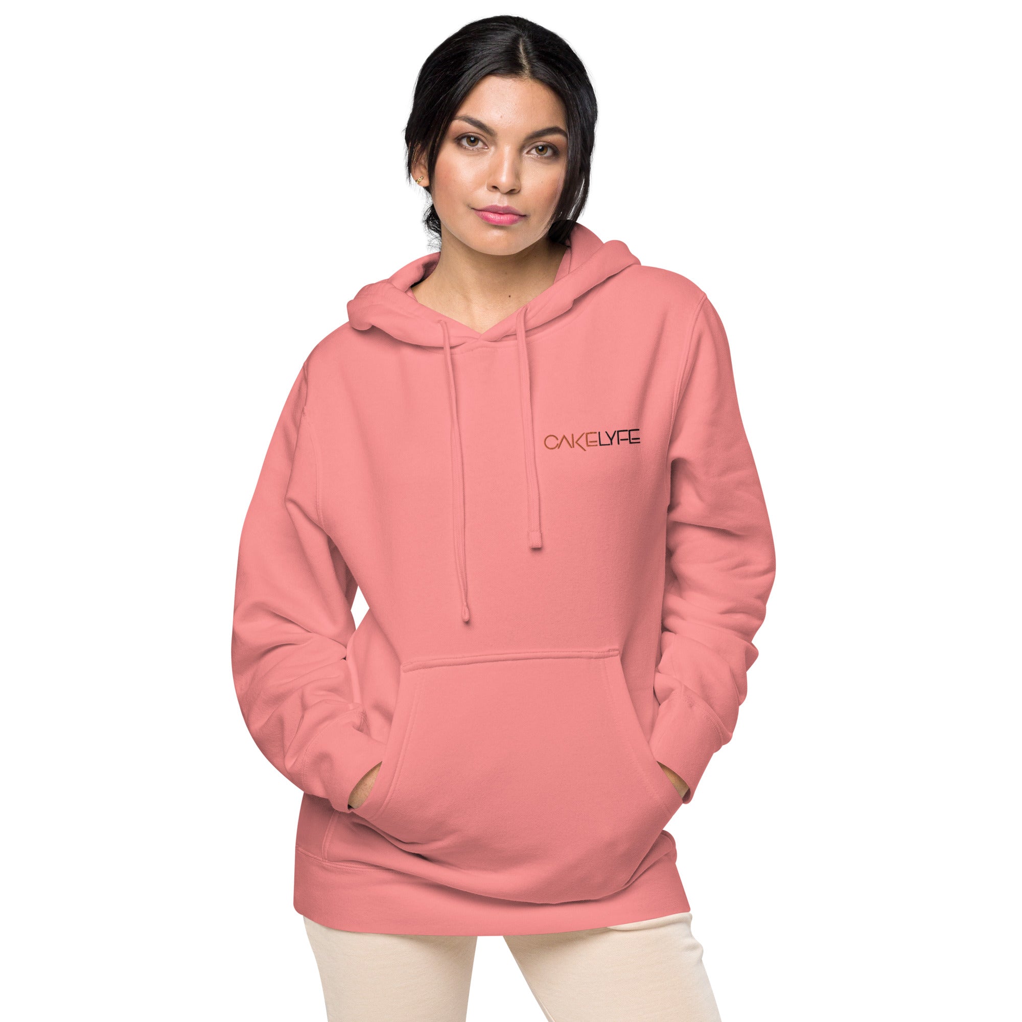 CAKELYFE Unisex pigment-dyed hoodie