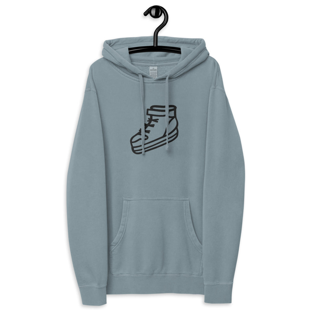 BILTWEAR Old School Sneaker Unisex pigment dyed hoodie