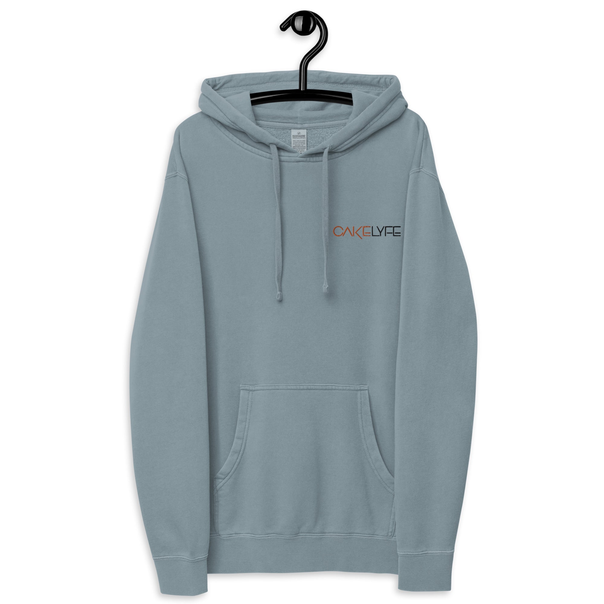 CAKELYFE Unisex pigment-dyed hoodie