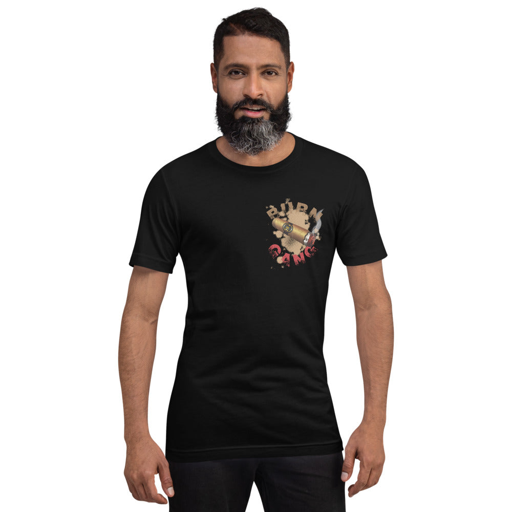 BURN GANG Oversized Cigar Short-Sleeve Unisex T-Shirt