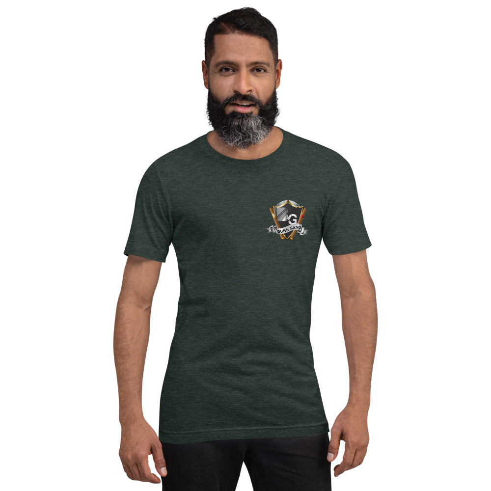 BURN GANG Short-Sleeve Unisex T-Shirt