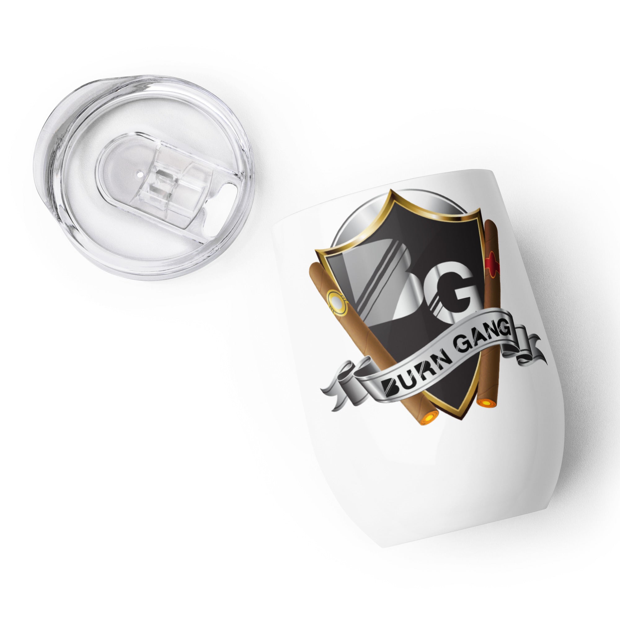 BURN GANG Wine tumbler