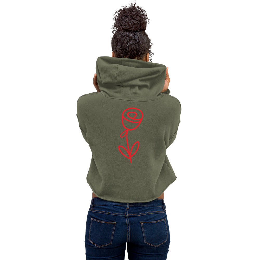 BILTWEAR SHE'S ROyAL Crop Hoodie