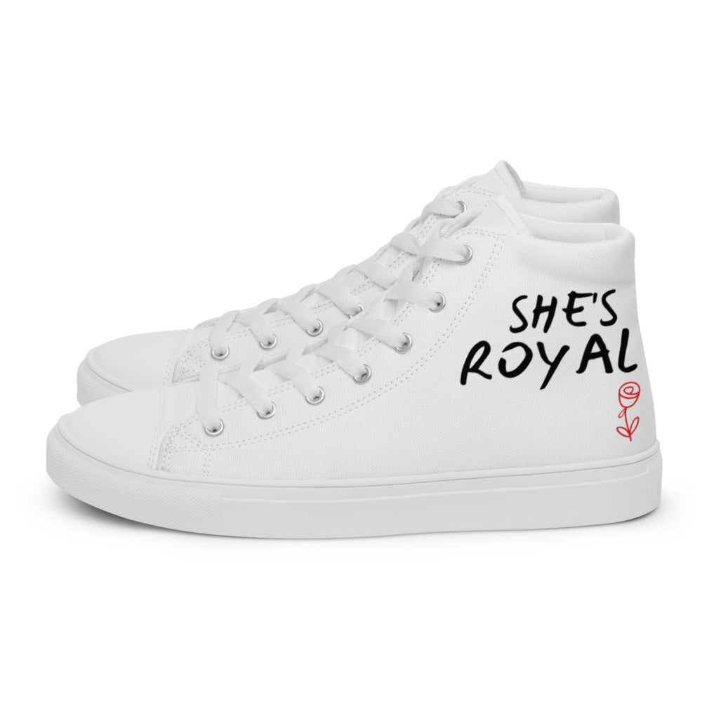 BILTWEAR SHE'S ROyAL Women’s high top canvas shoes