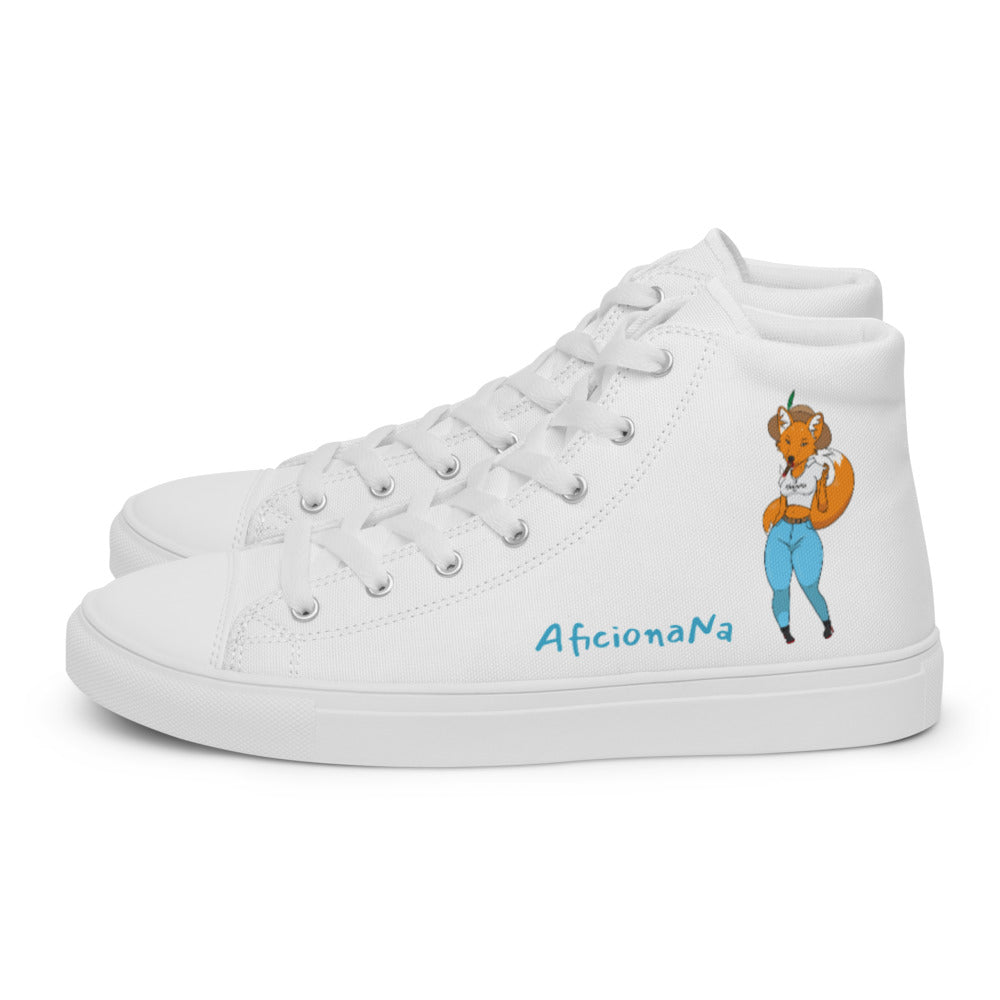AFICIOnaNa Women’s high top canvas shoes