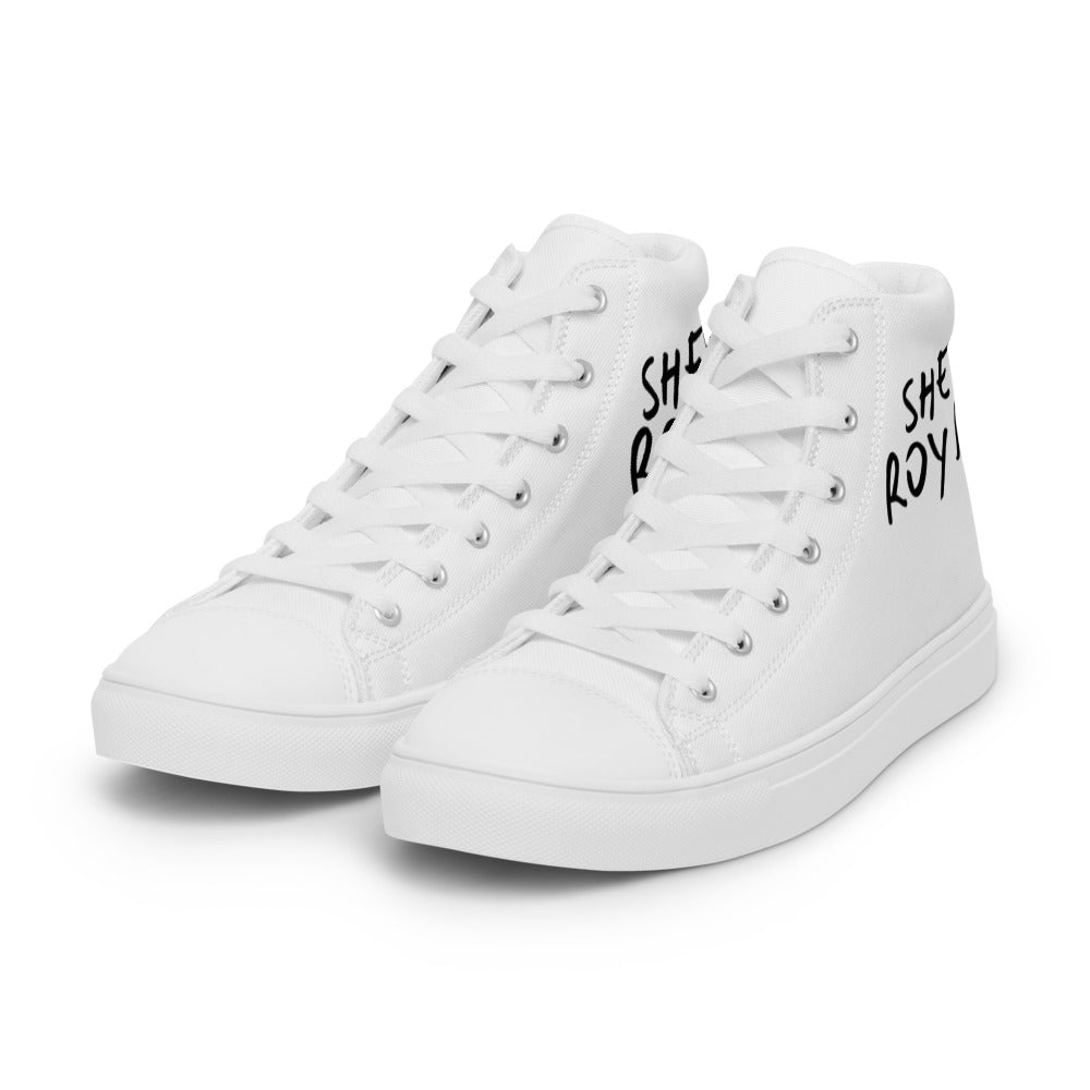 BILTWEAR SHE'S ROyAL Women’s high top canvas shoes