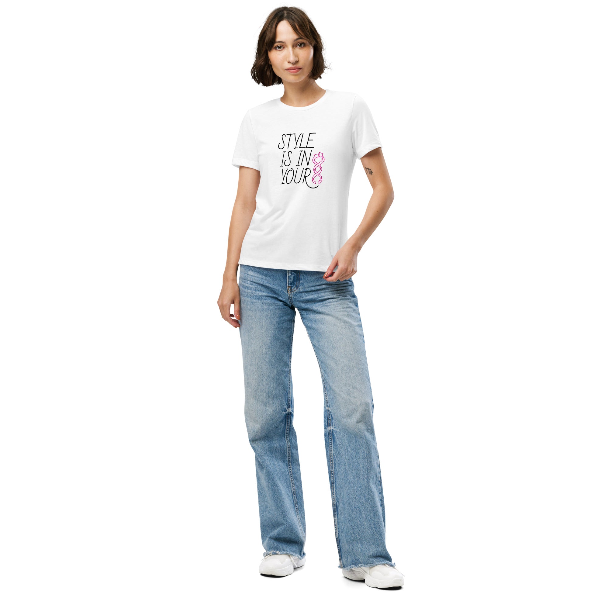 BILTWEAR Style Is In Your DNA Women’s relaxed tri-blend t-shirt